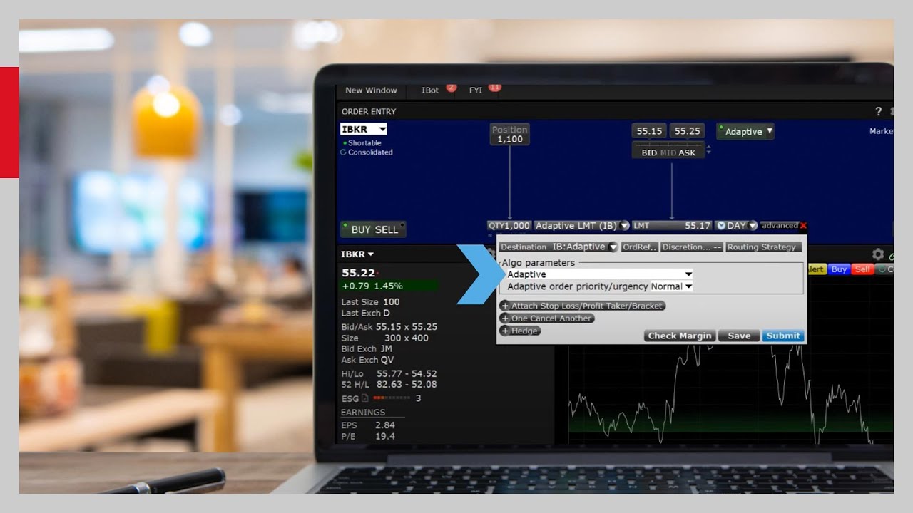 Adaptive Algo -  IBKR Adaptive Algorithm Order Type