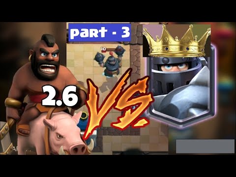 MAX 2.6 HOG CYCLE vs 🦾 My Mega Knight Deck | Clash Royale