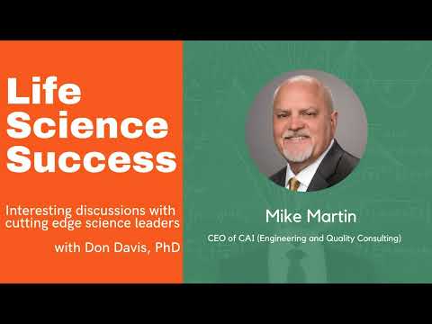 Mike Martin - CEO CAI - Engineering and Quality Consulting