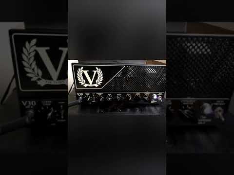 Victory V30 on low and high power, bedroom level and holy crap level master volume setting