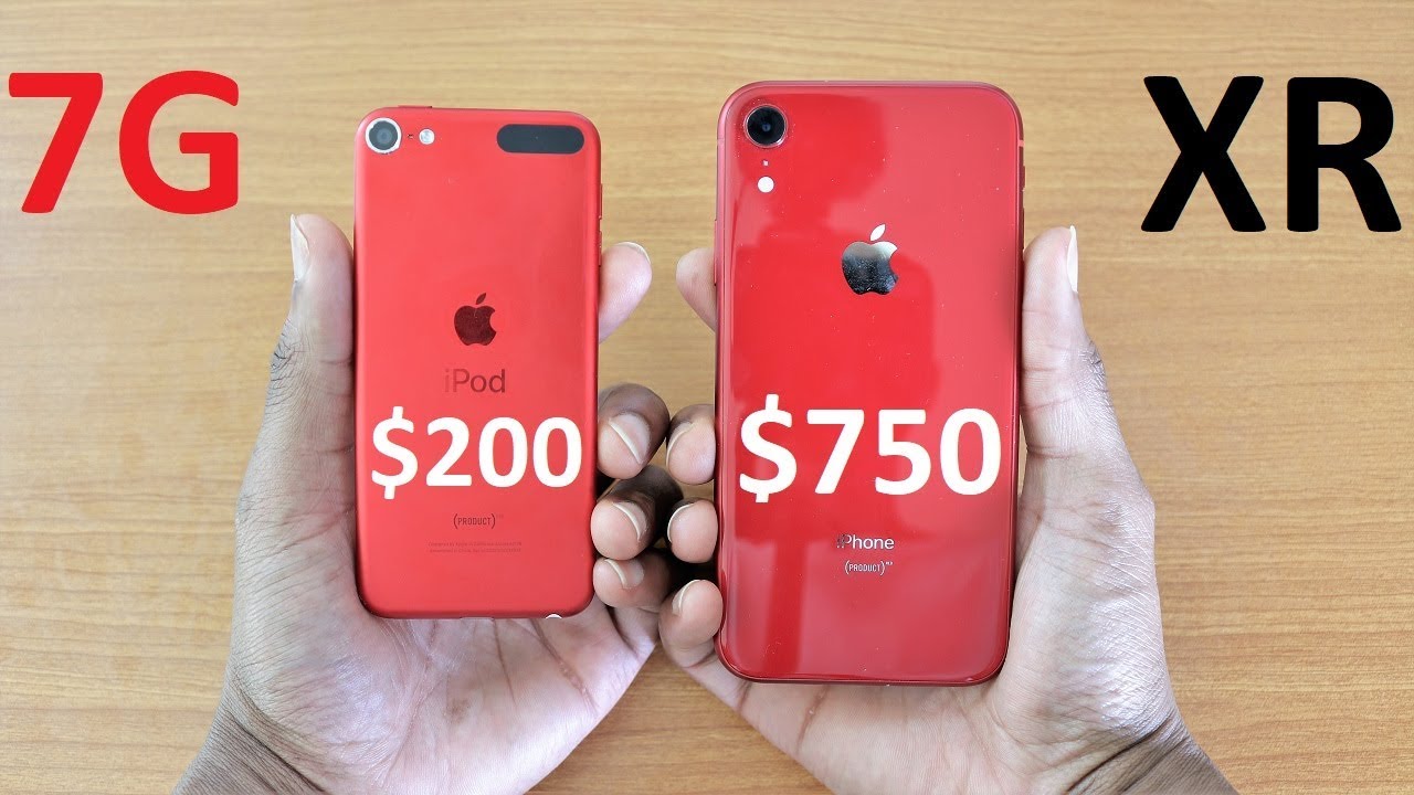 Apple iPod Touch 7 Vs iPhone XR Speed Test
