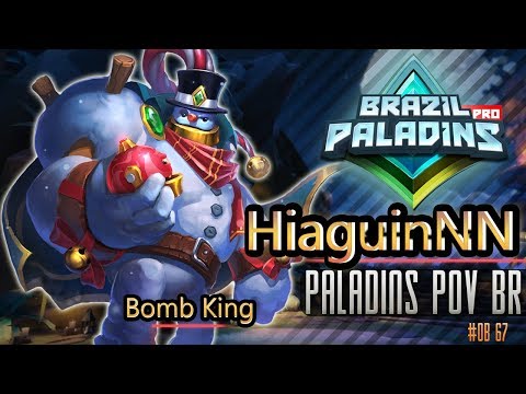 HiaguiNN Jogando de Bomb King Paladins POV BR #OB67