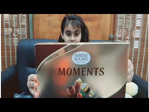 🎁Unboxing🎁FERRERO ROCHER Moments Chocolate ||Box of 12units||Anvikazz diary