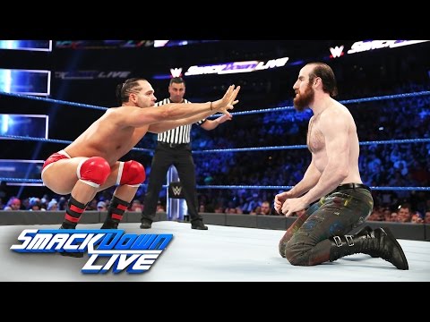 Tye Dillinger vs. Aiden English: SmackDown LIVE, April 11, 2017
