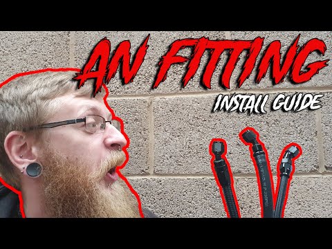 How To Install AN Fittings To Braided Hose