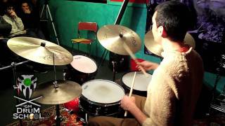 Mr Alessandro Minetto - Estratto dal Jazz Style Course @ GM Drum School - Parte 2