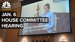 Former Meadows aide Cassidy Hutchinson testifies during Jan. 6 hearing — 6/23/2022