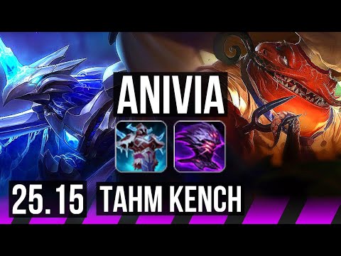 ANIVIA & Xayah vs TAHM KENCH & Twitch (SUP) | 5/4/19 | NA Grandmaster | 25.15