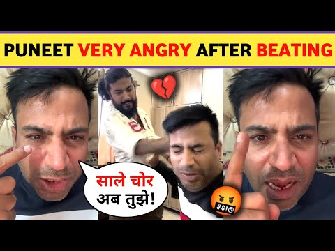 Puneet Superstar Very Angry After Beating 🤬| UK07 Rider Ki Puneet Ki Pitai 😱| UK07 Rider Fight video