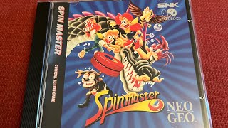 Spinmaster SNK Neo Geo CD gameplay.  