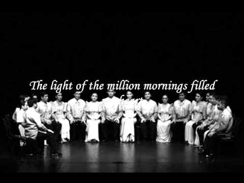 The Light of a Million Mornings - Philippine Madrigal Singers [HQ]