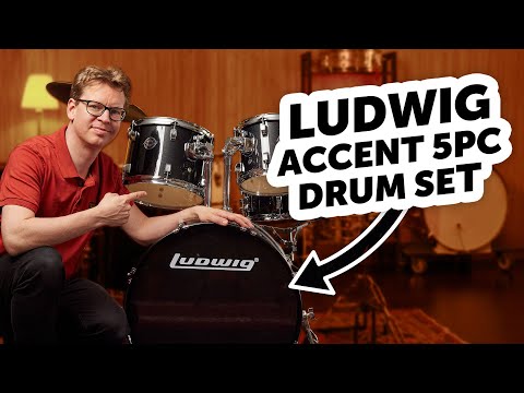 Ludwig Accent Snare - Red Sparkle image 8