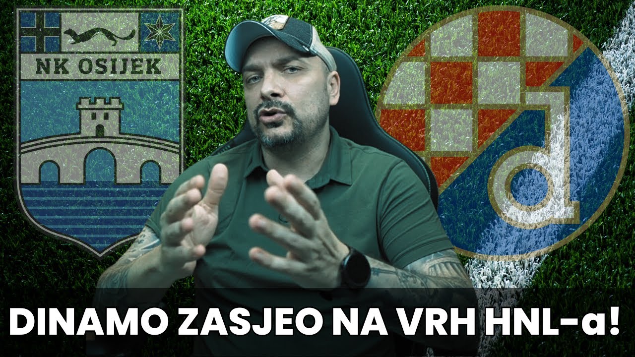 🎙️OSIJEK vs DINAMO 1:2! DINAMOVA POBJEDA ZA VRH  HNL-a!