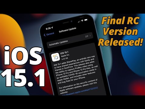 iOS 15.1 Final RC Version Released! Major Issues Resolved? Official iOS 15.1 Release Date