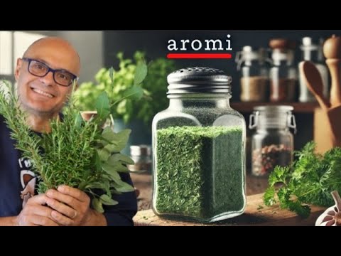 SALE AROMATIZZATO MILLE USI ricetta aromi pronti Rapanello SALE aromatizzato SALE ALLE ERBE