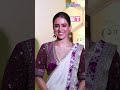 Sanya Malhotra Looks Absolutely Gorgeous As She Smiles For The Cameras During An Event