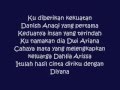 salam semua sleeq ft aaron aziz (lirik) 