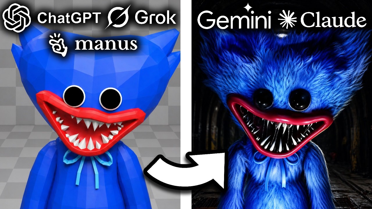 5 AIs Work Together To Make Poppy Playtime