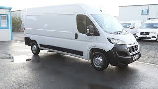 MW73 SFK 2023 (73) Peugeot Boxer 335 Professional Premium+, 2.2HDi, 140bhp, L3 H2 LWB Panel Van