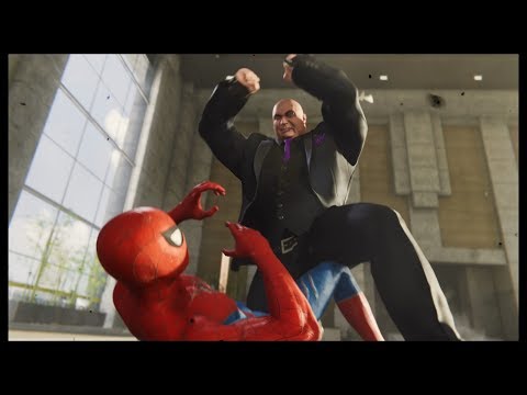 Spider Man PS4 Boss Fight #1 Wilson Fisk Kingpin (Marvel's Spider Man)