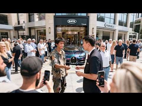 Prices plummet,poor boy spend $10 to buy luxury car.becomes richest man, changing life!