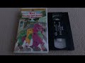 Opening And Closing To Walk Around The Block With Barney 1999 VHS