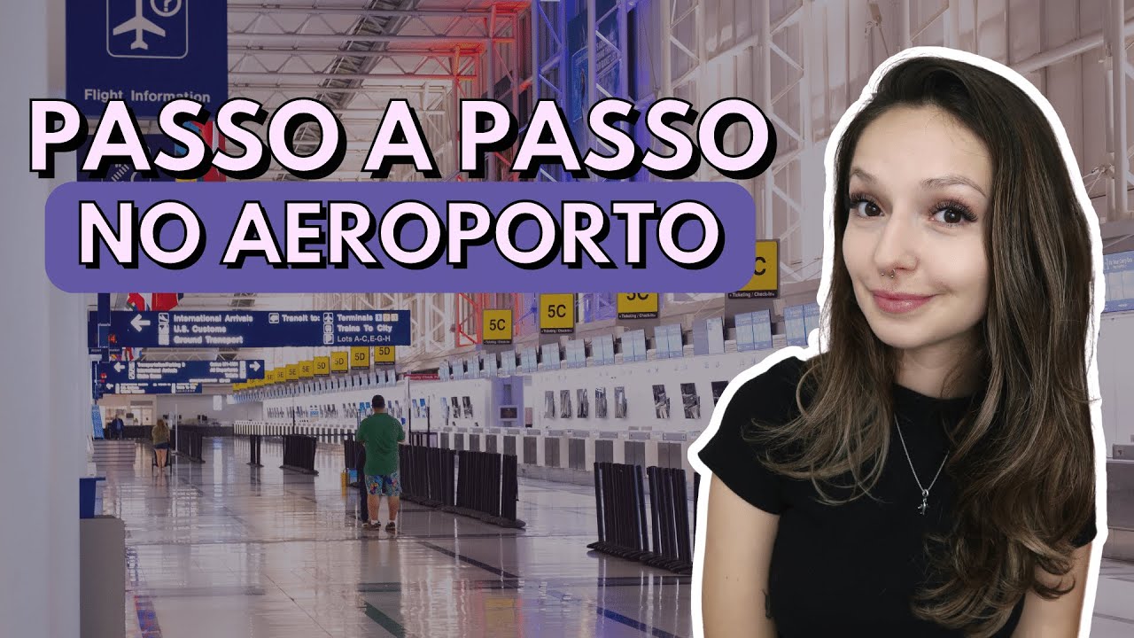 O que fazer QUANDO VOCÊ chega no aeroporto? | Primeiros Passos