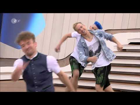 DDC Breakdance mit ihrem "Lederhosen-Breakdance" - ZDF-Fernsehgarten am 23. September 2018