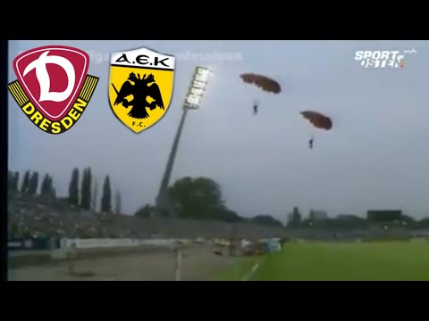 SG Dynamo Dresden : AEK Athen Europapokal d. Landesmeister 1989/90 1.Runde 27.09.1989