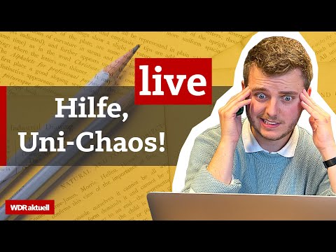 Studieren trotz Corona: So kommst du durchs Wintersemester 2020 | Live aus dem WDR Newsroom