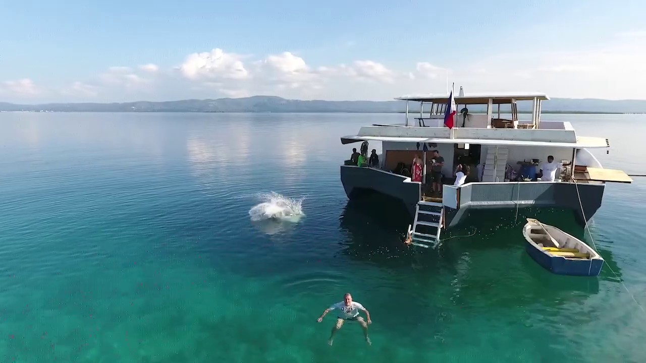 Discover the captivating aerial vistas of Pangangan Island.