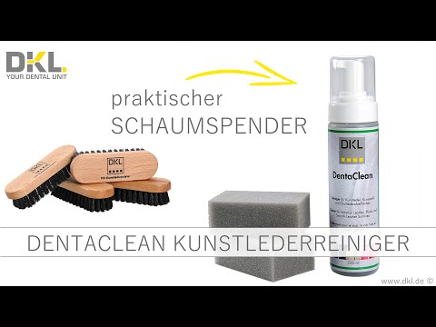 DIE REINIGUNG VON TIEFEN VERSCHMUTZUNGEN AUF KUNSTLEDER-POLSTERN