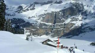 preview picture of video 'Oeschinen winter resort'