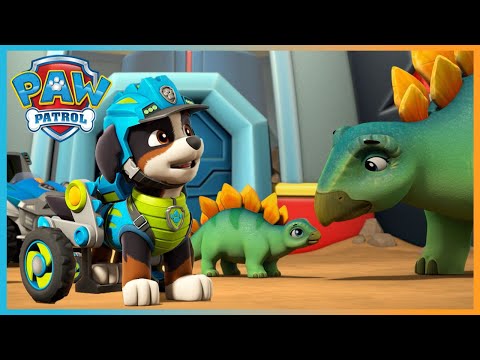 Dino Rescue Pups save the baby dinosaur eggs and more episodes! - PAW Patrol - Cartoons for Kids