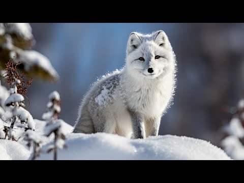 Instrumental Acoustic Folk Music Playlist, Chill Music "Winter Forest Wildlife" Open Road Folk Music
