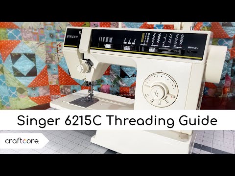 How to Thread the Singer 6215C Sewing Machine and Troubleshooting Tips