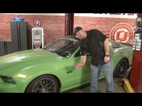 Mustang UPR Fender 5.0 Emblem 2011-2014 Installation