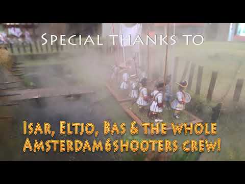 Naarden 1673 Pikeman's Lament - Wargame Video Report Amsterdam6shoooters