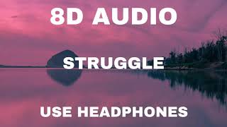 NEFFEX - Struggle (8D AUDIO)