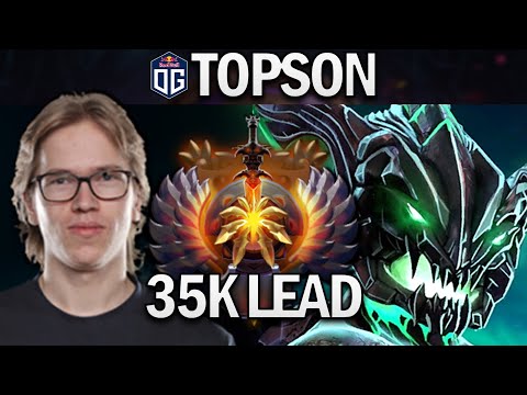 OG.TOPSON OUTWORLD DESTROYER - 35K GOLD LEAD - DOTA 2 7.28 GAMEPLAY
