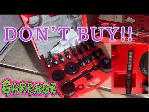 Ebay Hub Bearing Press Kit tool (Don’t BUY!!) #tools #cars