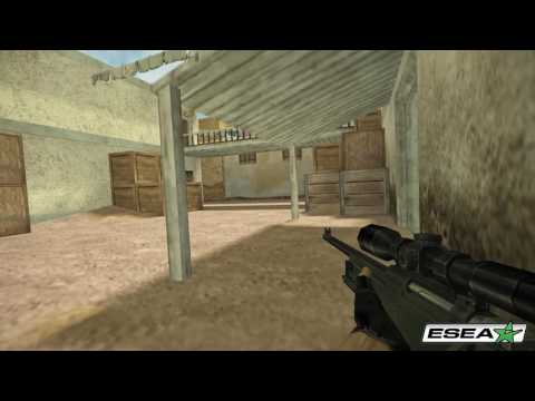 CS 1.6 Classic Throwback - Mousesports karrigan ACE Round vs Lions at ESWC 2011 (Popflash, AWP 4K)