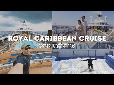 went on a holiday cruise on the biggest cruise ship in Asia | Royal Caribbean Spectrum of the Seas