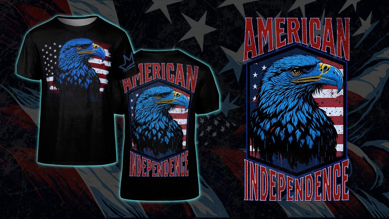 Creating American Patriotic Designs For July 4th Independence Day