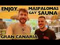 Gay Travel Gran Canaria: I Found the NEWEST Gay Sauna in Maspalomas (for Pride?)