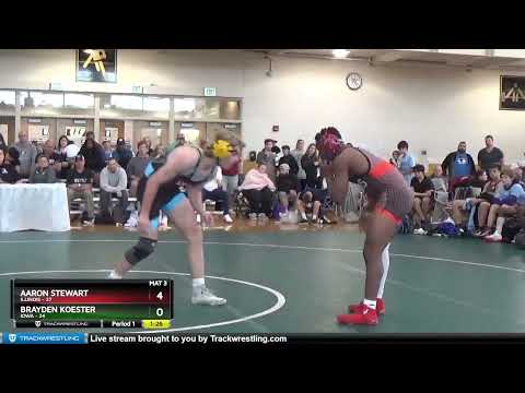 165 Lbs Round 3 (8 Team) - Aaron Stewart, Illinois Vs Brayden Koester, Iowa D3fb