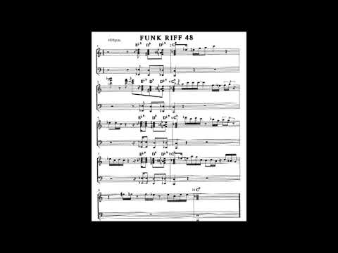 Andrew D. Gordon - riff 48 - funk - tutorial lesson keyboard piano