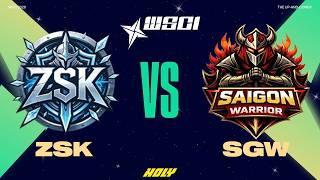 WSCI - ZSK vs GSW - BO1