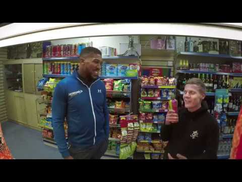Lucozade Sport | Anthony Joshua Fridge
