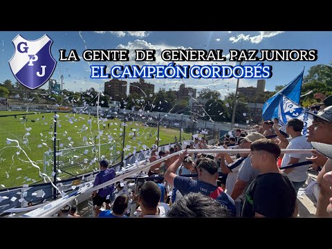 GENERAL PAZ JUNIORS: ANOTHER GREAT CLASSIC FROM CORDOBA, PARTY, ITS PEOPLE AND HISTORY.